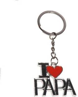 Ezone I Love Papa Key Chain