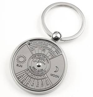 MK 50 Years Calendar Key Chain