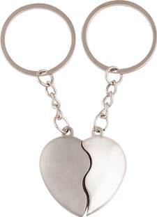 JLT Love Couple Heart Key Chain
