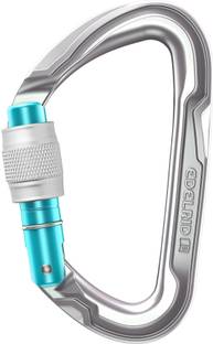 EDELRID Pure Screw - Silver Locking Carabiner