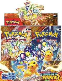 CrazyBuy Pokemon TCG Latest Series: Scarlet & Violet—Surging Sparks Booster Box (36 PCS)