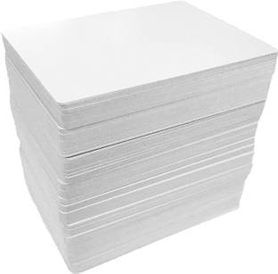 patil magic Blank Playing Cards, 200 PCS Matte Finish and Poker size White Blank Cards