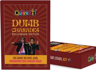 Quirky Hai Dumb Charades Bollywood Edition for a Full Filmy Party- Pack of 50 Cards