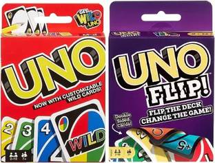 Rubid Uno card nd Uno Flip Card For Kids And Family Card Games