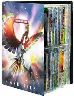 AncientKart Pokemon Big Sized High Quality Ultra Prism Booster Collector Binder Folder Album File with 216 holders & card packs