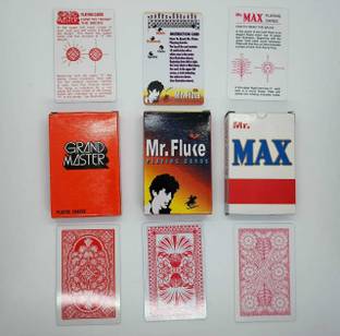 SSR SHOP MARKED PLAYING MAGIC CARD COMBO (GRAND MASTER, MR. MAX, MR. FLUKE) (SET OF 3)