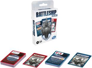 HASBRO GAMING Battleship Card Game for Kids Ages 7 and Up, 2 Players Strategy Game