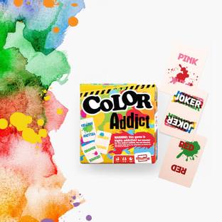 Mannat Color Addict Shuffle Playing Cards for kids 7+ Yrs,set of 110 Colorful cards