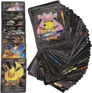 Bestie Toys WATERPROOF 55 PCS POKEMON TCG BLACK CARD BOX