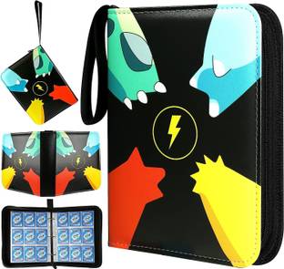 Bestie Toys Pokemon Cards Album Binder Collect 400 Pockets Prints Zipper Bag