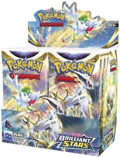 FEDOY PokeMon Card Sword & Shield Brilliant Starts 36 Booster Packs
