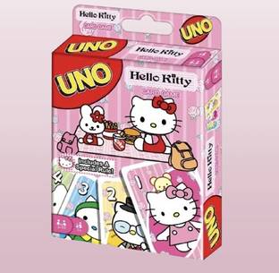Bestie Toys Uno Hello Kitty Card Game For Kids Adult, Multi color Game.