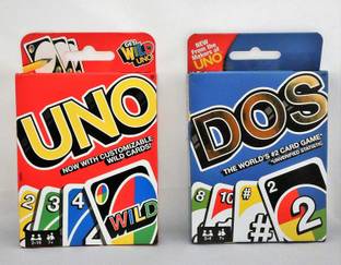 JUBLYN Uno Dos Card Game Exciting Card Game for Family