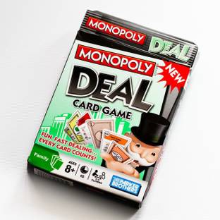 Space Age Mono-Polyy Deal Card Game, Fun Card Game for Kids, Playing Cards 1 Set