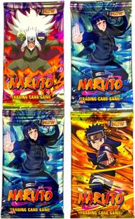 WOYR Premium 4 PC Naruto Itachi Sasuke Booster Playing Cards