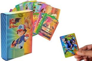 MAG BEE Playing Cards l 55 PCS Rainbow Foil Card Assorted Cards TCG Deck Box