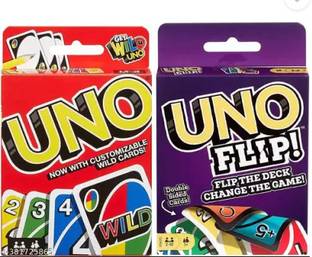 Ruby Combo UNO & UNO FLIP Cards For Kids And Family Game