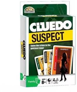 NVF TOYS Cluedo Suspect Card Game | Solve The Crime In Quickest Time for Best Party Game|