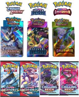 CrazyBuy Pokemon - Basic vmax Ex Gx Booster cards