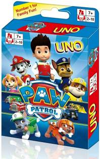 Gift Collection Premium Quality UNO PAW Patrol Playing Card Game for kids |family Fun Paw Patrol