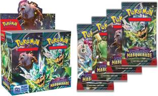 CrazyBuy Pokeémon TCG New Series: Scarlet & Violet—Twilight Masquerade 36pcs Booster Pack