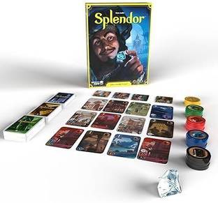 Cheriks Splendor Board Game, Trading Card Game,2-4 Players, Ages 10+
