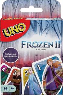 Gift Collection Premium Quality UNO Frozen II Card Game for kids and family Fun Game Frozen 2