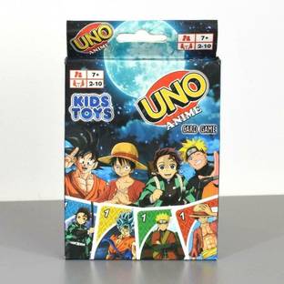 WOYR UNO Anime Paper Playing Cards| 112 Goku UNO Card Game with Special Rule