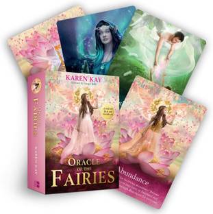 Honch 44 Pcs The Oracle of The Fairies Tarot Cards Decks for Beginners With Guide Book