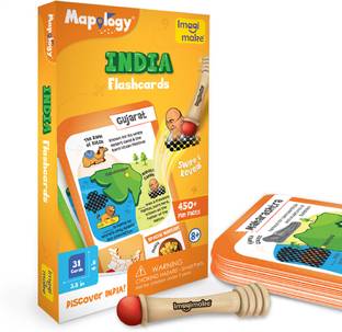 इमगिमके Mapology India Flash Cards