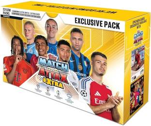 TOPPS ATTAX UCL & WUCL Match Attax Extra 2025 Football Card Game Exclusive Pack