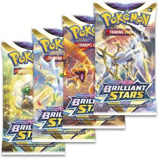 Toyzzilla Pokemon Sword & Shield Brilliant Stars 36 Count Booster Box For Kids,Adults