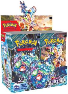 CrazyBuy POKEMON TCG New Latest Series: Scarlet & Violet Stellar Crown Booster Box