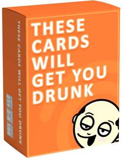 AweStuffs These Cards will get You Drunk - Adult Drinking Game for Parties