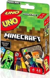 Gift Collection Premium Quality UNO Minecraft Card Game for kids and family Fun Game Mine Craft