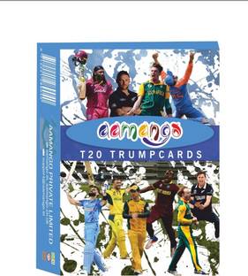 Aamango T20 International Cricket Trump Cards (Includes current & retired cricketers)