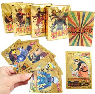 SALPITOYS Anime Naruto Foil 55 Cards