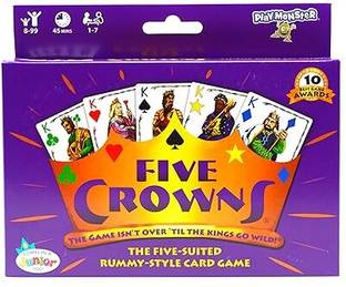 NVF TOYS Five Crowns ?ard Games | Game Isn't Over Til The Kings Go Wild , The Party Game