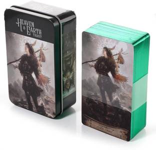SIRIDHI The Heaven & Earth Oracle Tarot Cards in A Tin A 78-Card Deck with Guidebook