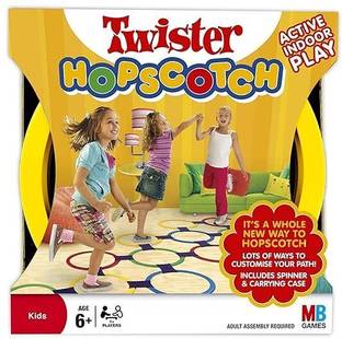 Kids Mandi Hopscotch Twister Indoor & Outdoor Game Set