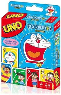 गिफ्ट कलेक्शन UNO Doraemon Card Game for kids and family Fun Game Doraemon Cards