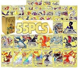 Bestdeals Poke mon Cards for Kid Real V Max GX Special Addition High HP Trading Cards