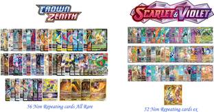AncientKart Crown Zenith and Scarlet & Violet Super Rare Non Repetitive cards