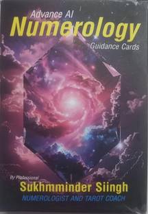 Shoppiingo AI Numerology Guidance 40-Cards Intuitive Number-Based Oracle Deck, Life Path