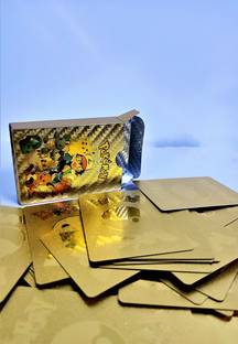 Thrifx Pokkeemonn Series Rare Edition Golden Cards 55 Pcs Premium Foiled Edition