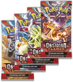 MOONZA Pokermon Scarlet & Violet Obsidian Flames Booster Display Box Party & Fun Board Game