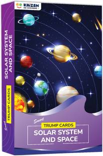 Kaizen MicroLessons Solar System and Space Trump Cards – Fun and Engaging Trump Cards Toy for Kids