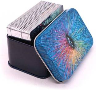 Zwarte Little Prisma Visions Tarot Decks with General Instructions Book