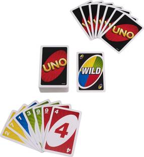 AL ATASH UNO Classic Colour & Number Matching Card Game, 108 UNO Cards For Kids & Adults