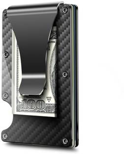 StealODeal Minimalist Slim Wallet for Men - RFID Blocking Front Pocket Credit Card Holder 10 Card Holder